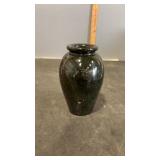 Black Marble Vase 3.5" x 3.5" x 6"