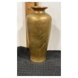 7" Brass vase