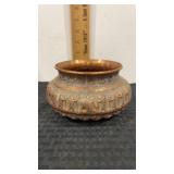 Hand crafted copper bowl
