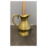 India P. 184 CW Brass Pitcher 8.5"
