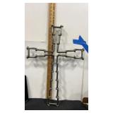 Heavy Metal hand made decorative religious cross