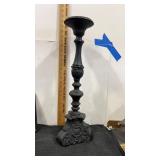 22.5" metal painted candle holder