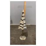 Metal Tree Sculpture 13.5"