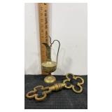 Brass floral  pitcher and more made in India