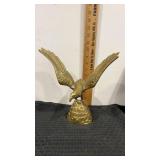 Solid brass  10.5" Eagle statue