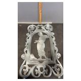 Cast Iron Maiden and Fire Fencing Panel 25.5" x