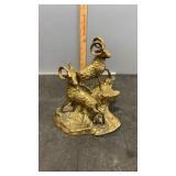 Brass Big Horn Sheep Statue 7" x 4" x 8"