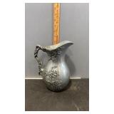 Carson Statesmetal Pewter Pitcher with Grape Vine