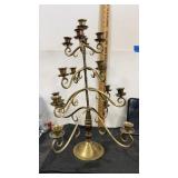 Brass candelabra 13 arms  23.5"  Tall