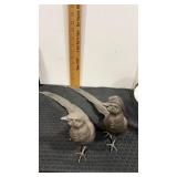 Pair of Jennings brothers silver plate table