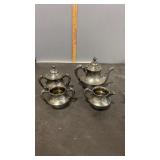 4 Piece Goodwill Metal Tea/Coffee Set