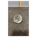 Natural Clear Quartz Crystal Ball 2.25" x 2.25" x