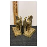 Solid brass  eagle   Book ends  6" tall