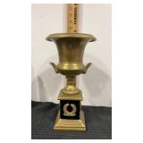 Bronze Campana urn 11.5" tall