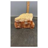 Rough Banded Red Calcite Crystal 5.5" x 3" x 4"