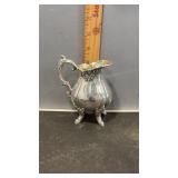 Baroque By Wallace 234 Silver Plated Creamer 4"