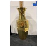 Brass  17.5" vase