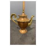 Copper & Bronze Teapot/Coffeepot 9.5" x 5.5" x