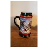 Anheuser-Busch 1992 "A Perfect Christmas" Stein