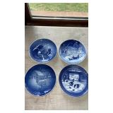Bing & Grondshl Christmas plates