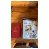Various Aviation Magazines with Coin Book