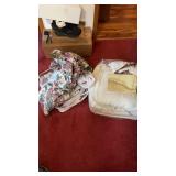 3 Double/Queen Comforters, Floral Pattern, White