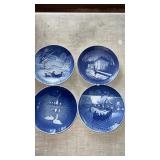 Bing & Grondshl Christmas plates