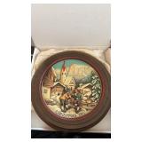Schmid Brothers Anri 1971 Christmas Plate NIB