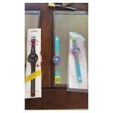 3 Gimmick Wrist Watches, 2 Inspector Gadget, 1