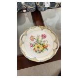 Noritake Serving Plate with Floral Design and
