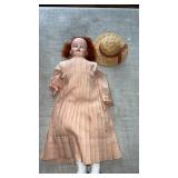 Vintage porcelain sleepy eye doll