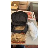 2 Bags with Wigs and Clips