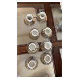 8 Godinger Silver Art Co. Silver Plated Tea Set