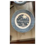 11 Currier & Ives Blue by Royal "Early Winter"