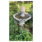 Concrete Bird Bath 42" Tall