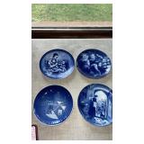 1 Bing & Grondshl Christmas plate and Bareuther