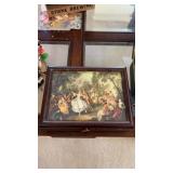 Silk Art Jewelry/Music Box