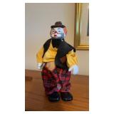 Musical clown figure