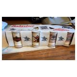 Anheuser-Busch 4pk mini  steins in original box