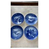 Bing & Grondshl Christmas plates