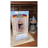 Great cities of Germany series beer steins in