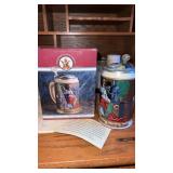 Anheuser-Busch beer stein in original box with