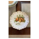Schumann Arzberg Bavaria Porcelain Fruit Plate