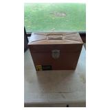 2 Metal Storage Containers, File-a-way Letter