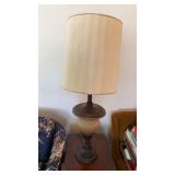 2 Side Table Lamps with Shades