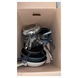 Miscellaneous pots and pans
