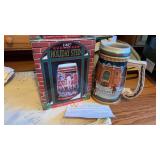Anheuser-Busch  holiday steins in original box