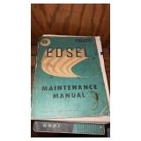 3 Vintage Maintenance Manuals, 1959 Edsel, 1959