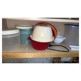 Kitchen containers and dishes