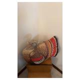 Cloth Turkey approximately 15 x 14"  desk not